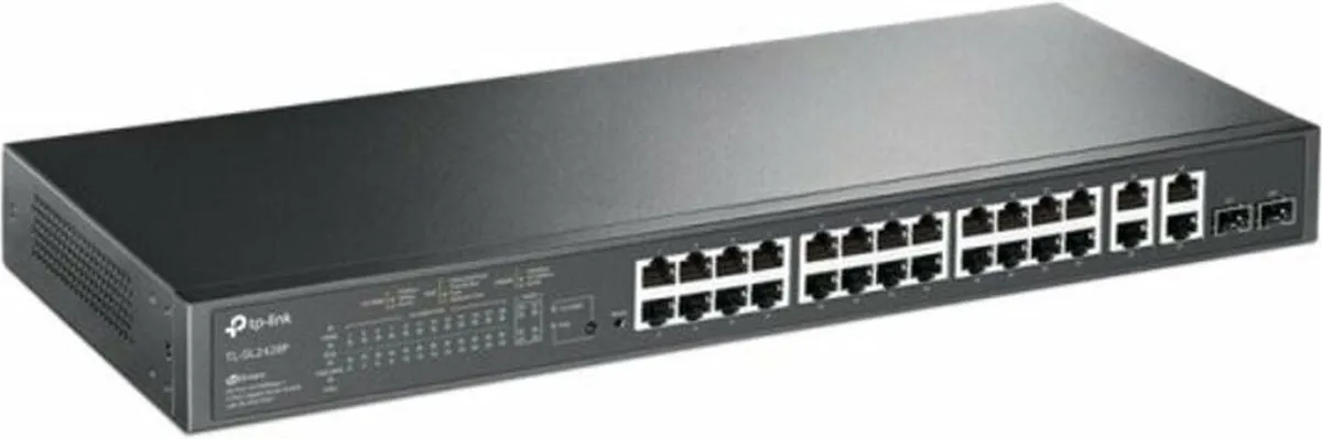 TP-Link T1500-28PCT Netwerkswitch 24x PoE - 28 Poorten - afbeelding 6 van 6