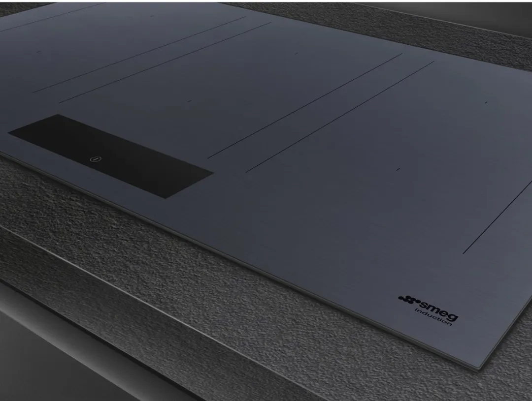 Smeg Linea SIM1864DG Inductiekookplaat 80cm - 6 Zones - Grijs