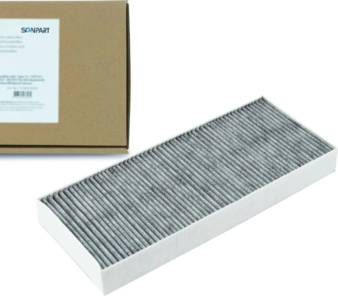 Scanpart CleanAir Koolstoffilter - o.a. Siemens LZ46810 - 11010506/11018621 - Wit/Grijs