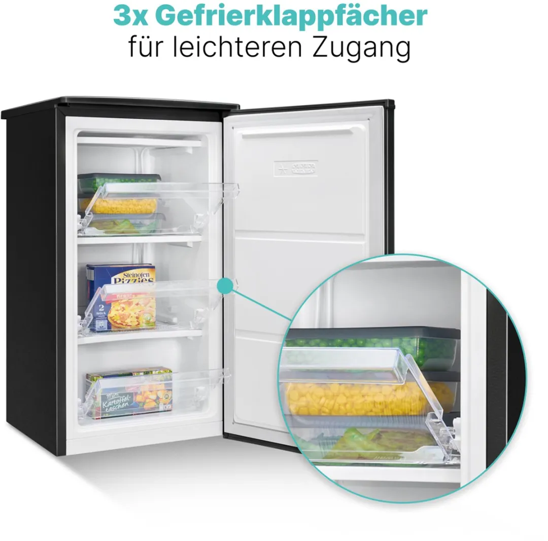 Bomann GS 7256 Vriezer 60L - Zwart - afbeelding 6 van 6