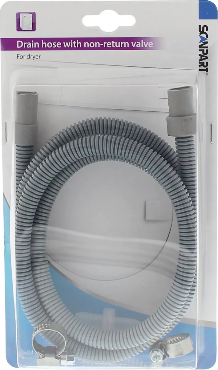 Scanpart Afvoerslang 1.5m 8/10mm