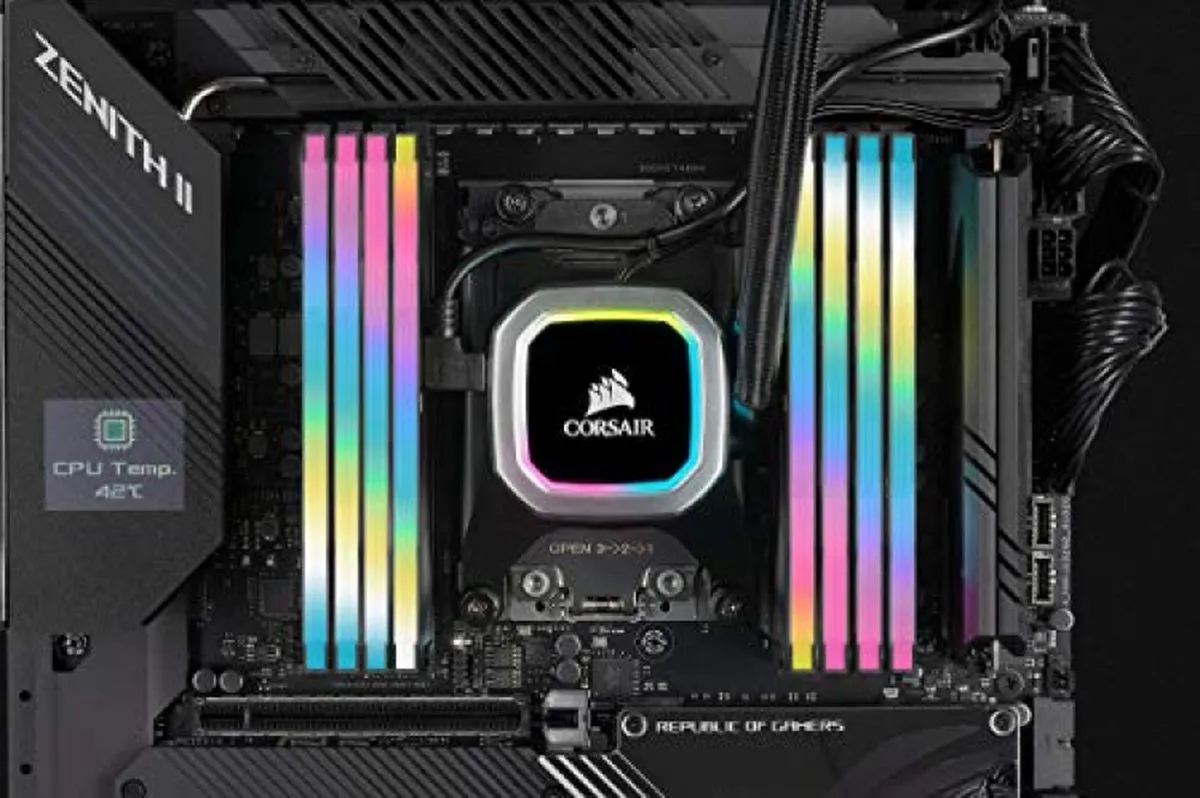 Corsair Vengeance RGB Pro SL CMH64GX4M2E3200C16 DDR4 64GB - 2x32GB 3200MHz CL16