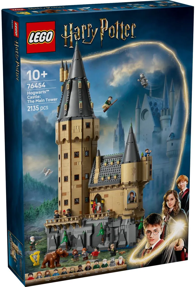 LEGO Harry Potter Kasteel Zweinstein Hoofdtoren 76454 - 2135 Stukken