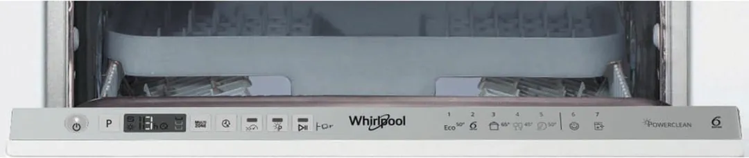 Whirlpool WSIO3T223PCEX Inbouwvaatwasser 10 Couverts - 43 dB - afbeelding 3 van 6