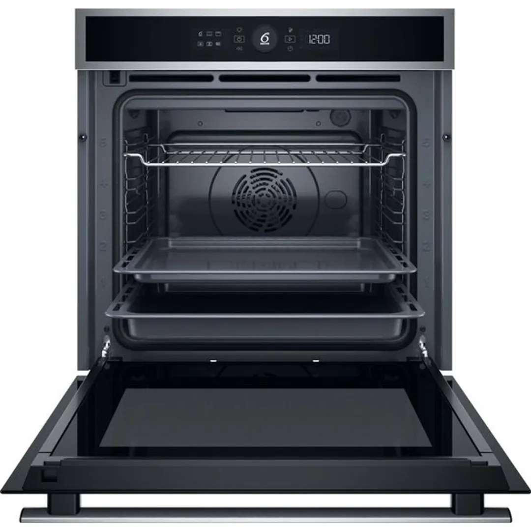 Whirlpool WOI5S8CM0SXA Inbouwoven 73L - Airfry & Stoomreiniging - Zwart