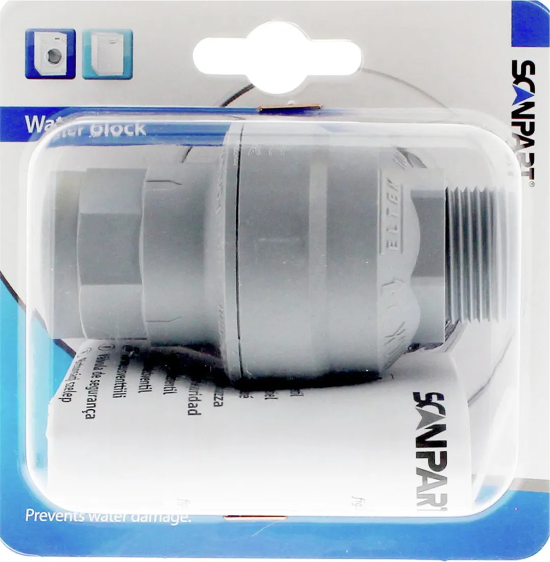 Scanpart Mechanisch Waterslot F146 - 1.9cm - Grijs