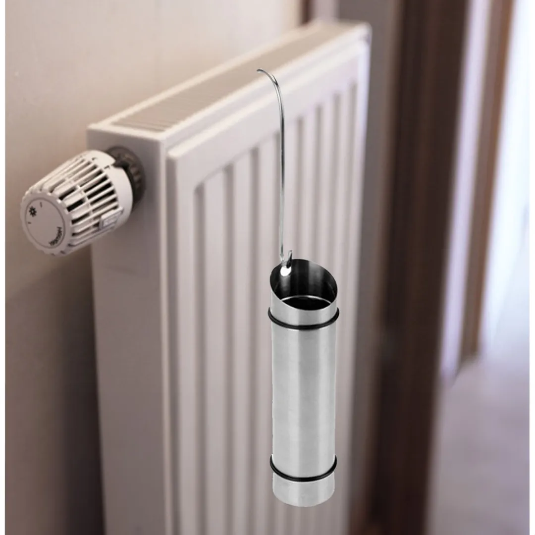 Bellatio Design Waterverdamper Radiator RVS 12x21cm - 4x