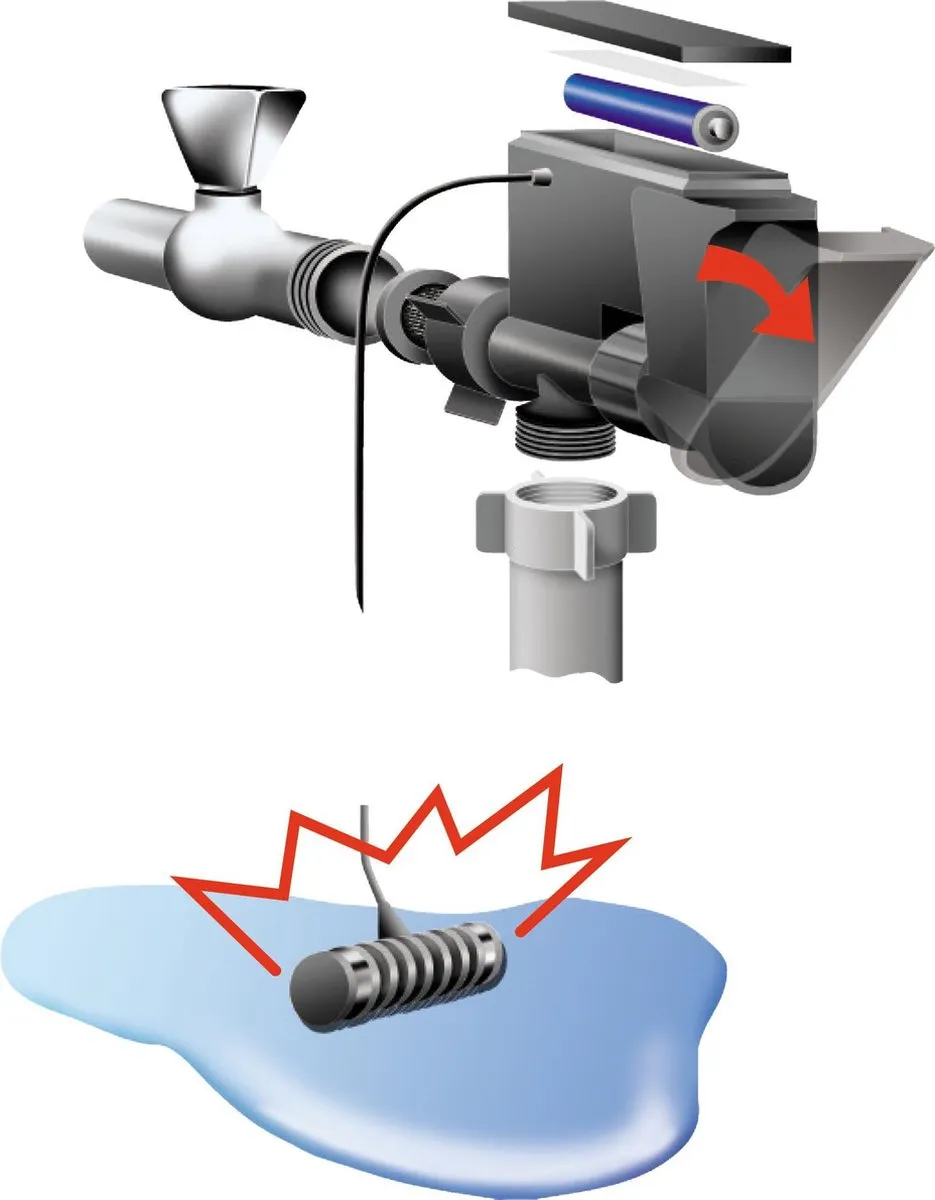 Scanpart F145 Elektronisch Waterslot - Aquastop 2cm