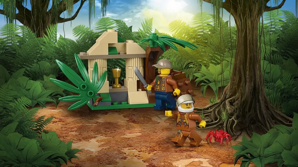 LEGO City Jungle Vrachthelikopter 60158 - 201 Stukken