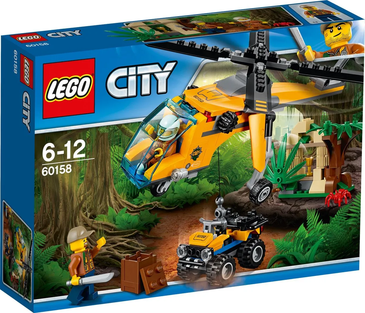 LEGO City Jungle Vrachthelikopter 60158