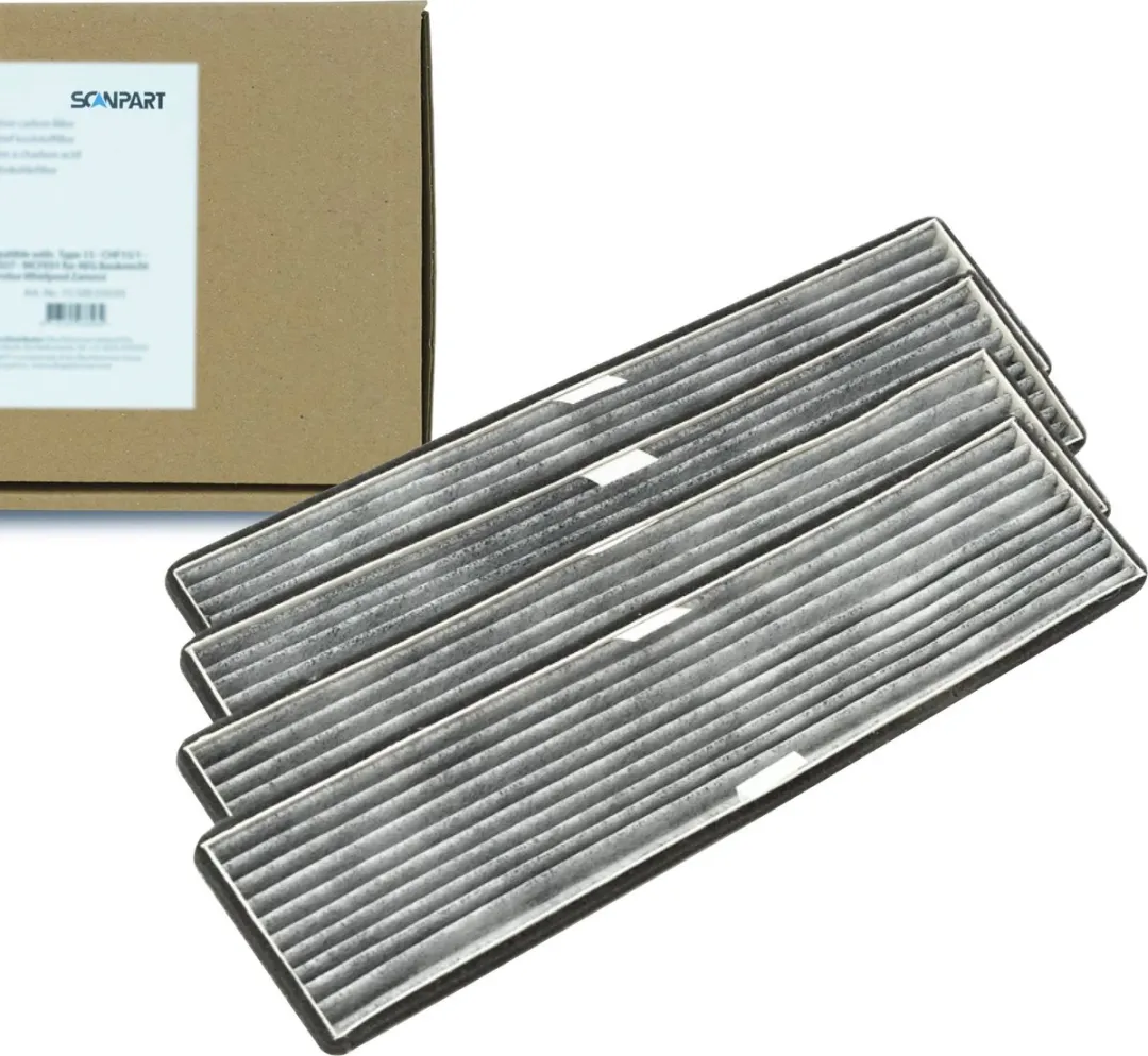Scanpart Koolstoffilters Miele DKF21-P 11762630 - 4 Stuks