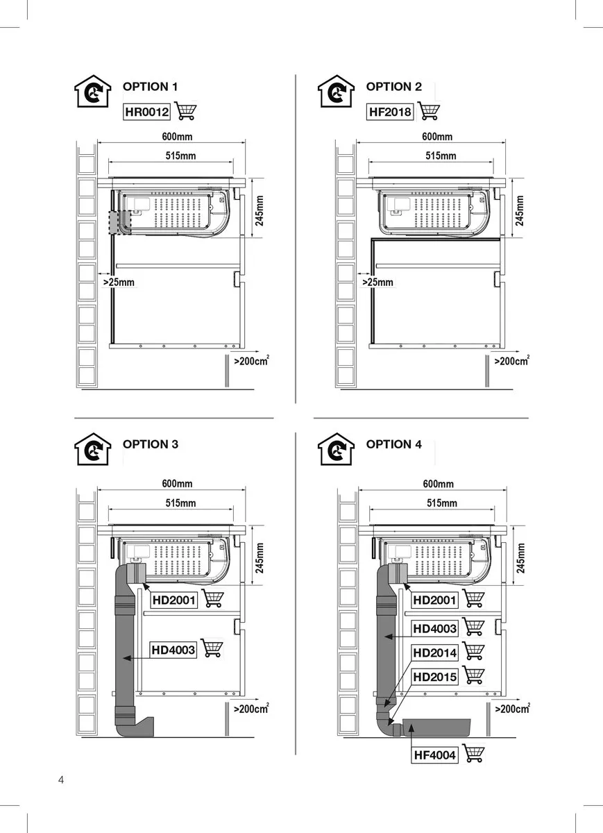 Etna AKI380ZT Inductiekookplaat 80cm - 4 Zones Zwart