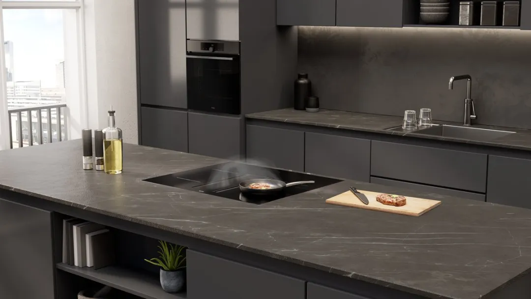 Etna AKI380ZT Inductiekookplaat 80cm - 4 Zones Zwart