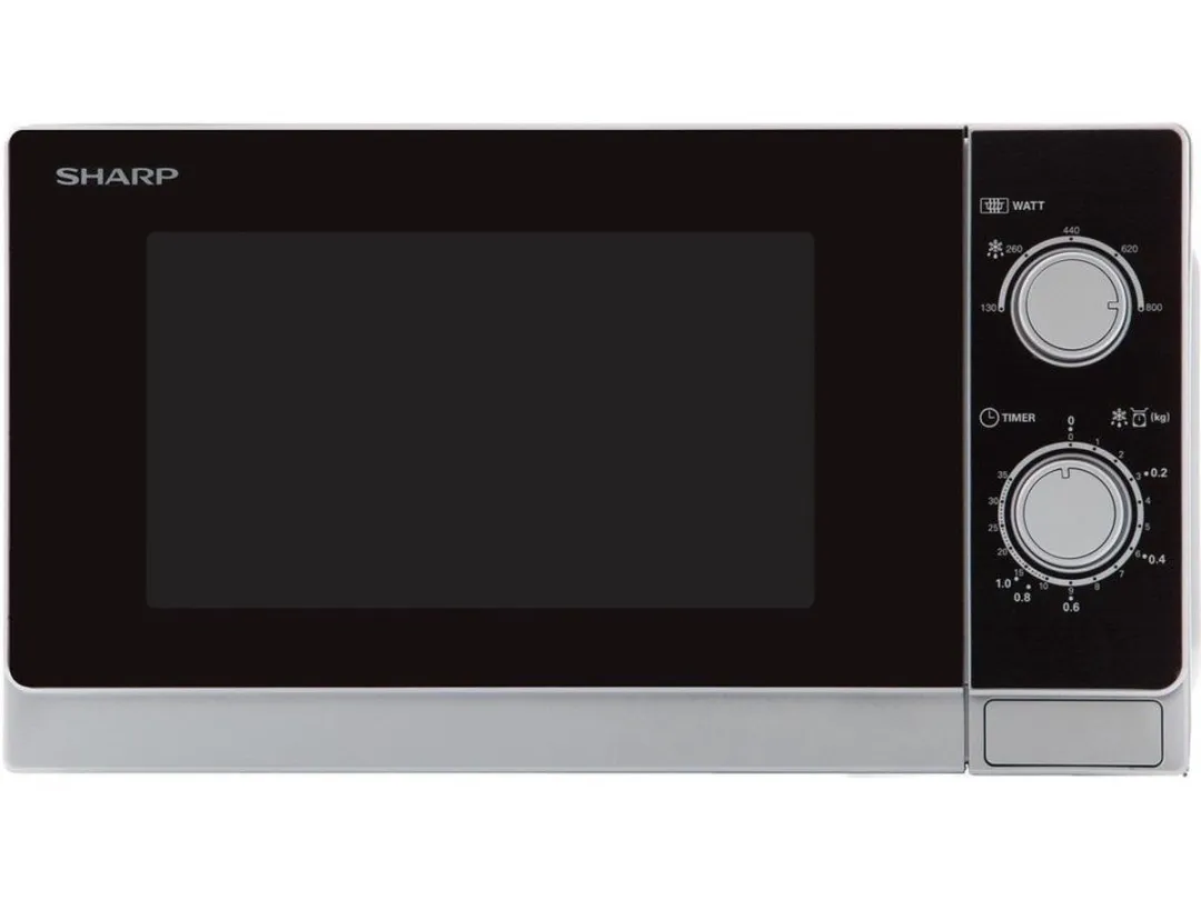 Sharp R200INW Solo-Magnetron 800W - Zilver