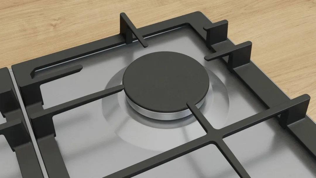 Bosch Serie 6 PCP6A5I90 Gaskookplaat 60cm - 4 Zones Roestvrijstaal