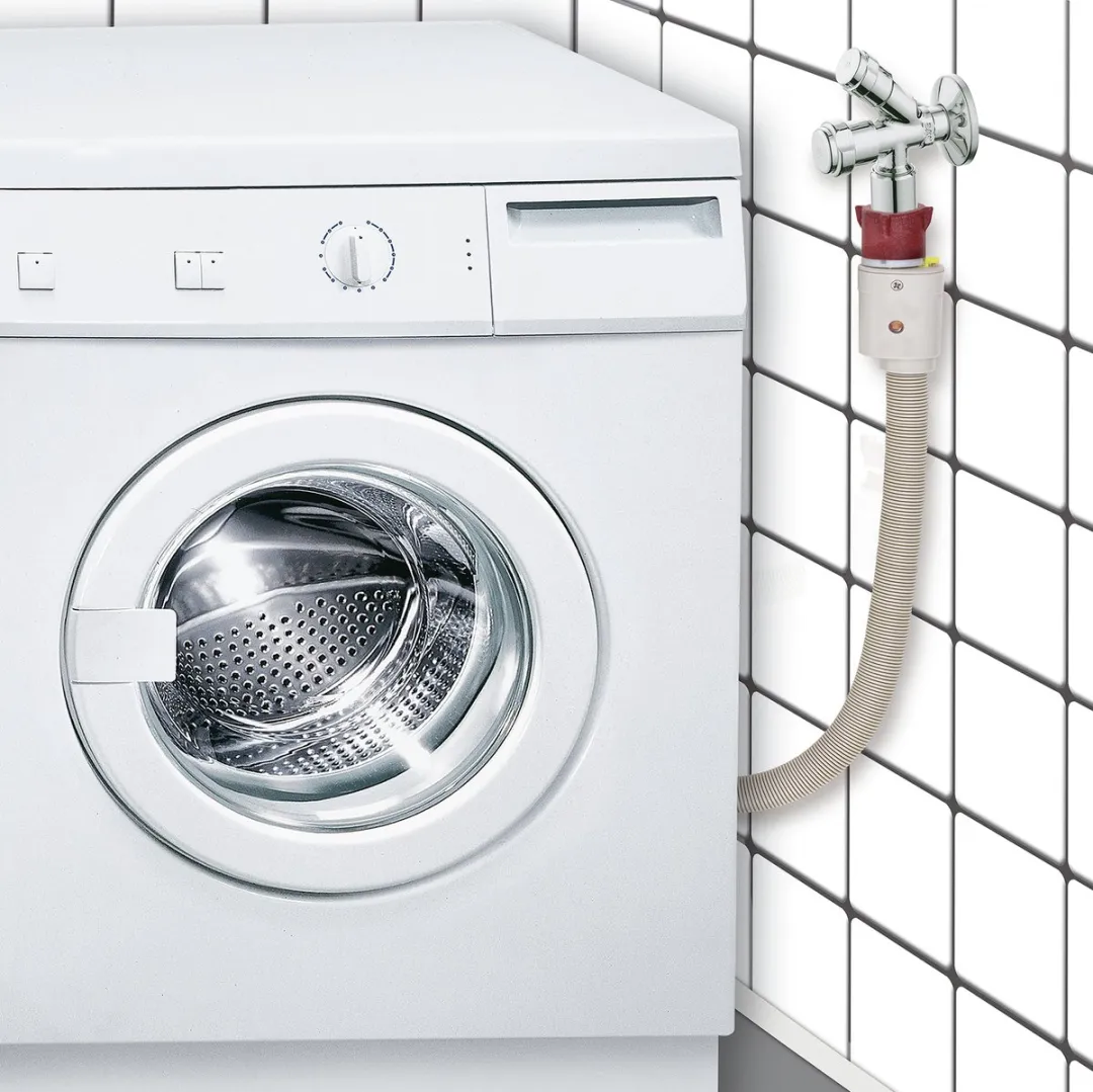 Scanpart Universele Veiligheidsaanvoerslang 2m - Aquastop - Beige