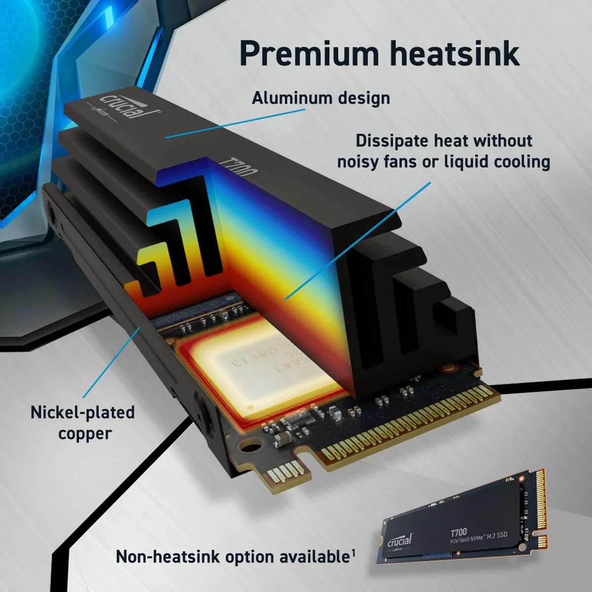 Crucial Micron CT1000T700SSD3 1TB SSD