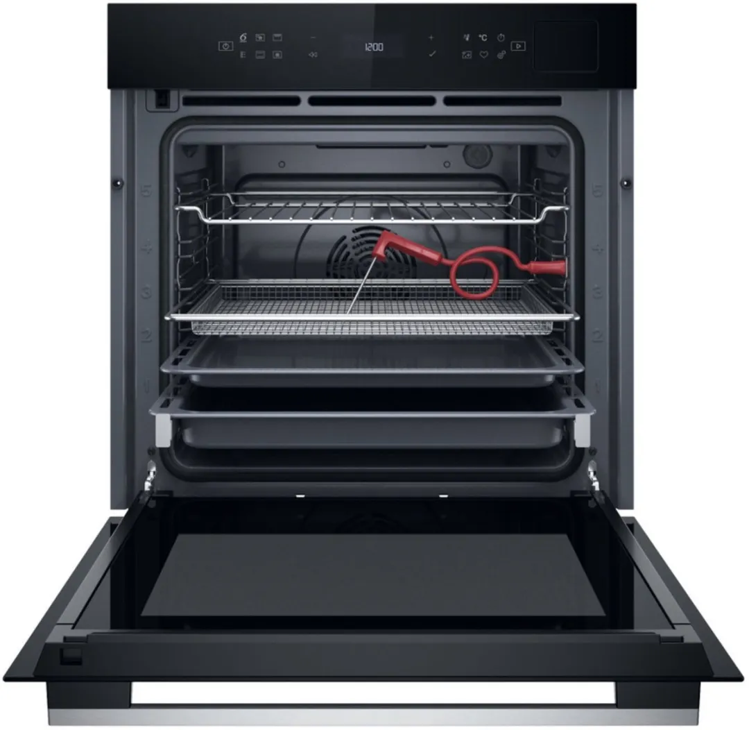 Whirlpool WOI7A8FPT1SXA Inbouwoven 73L - Zwart