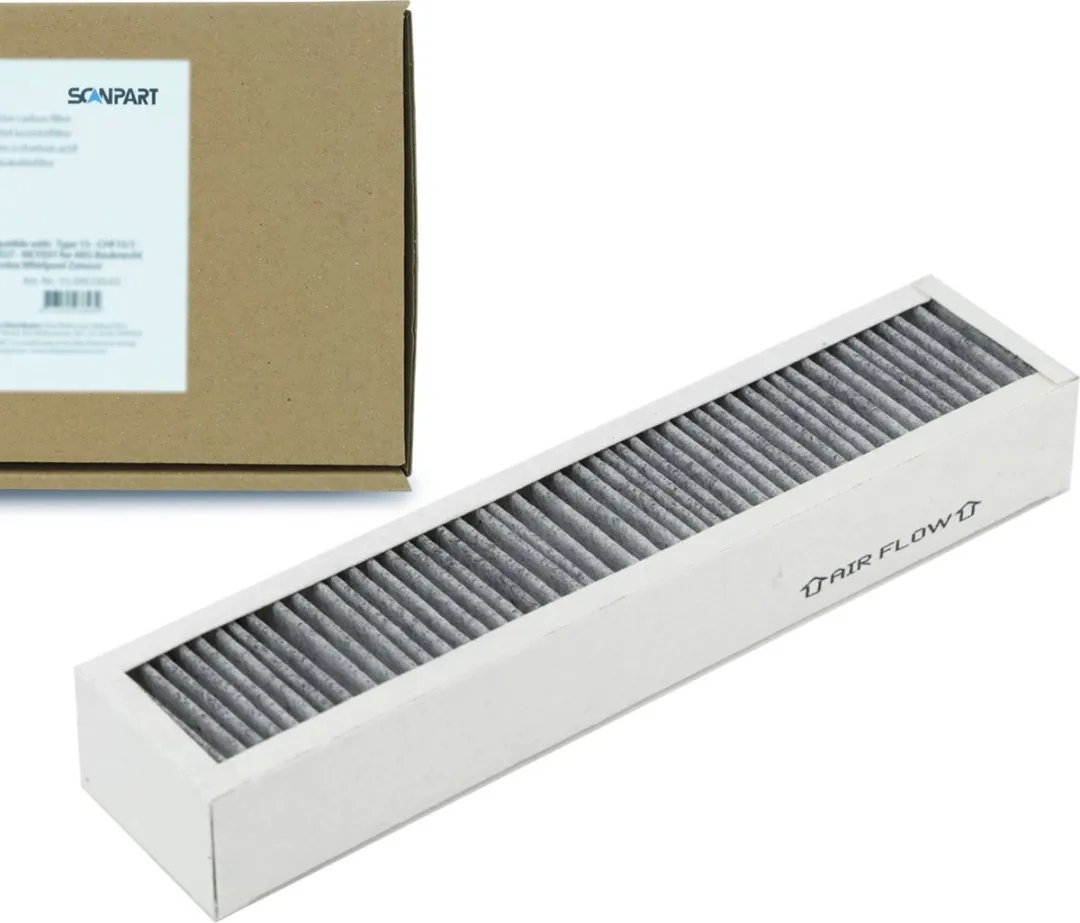 Scanpart Geur- en Fijnstoffilter 738912 - 370x80mm - o.a. Pelgrim HF3009