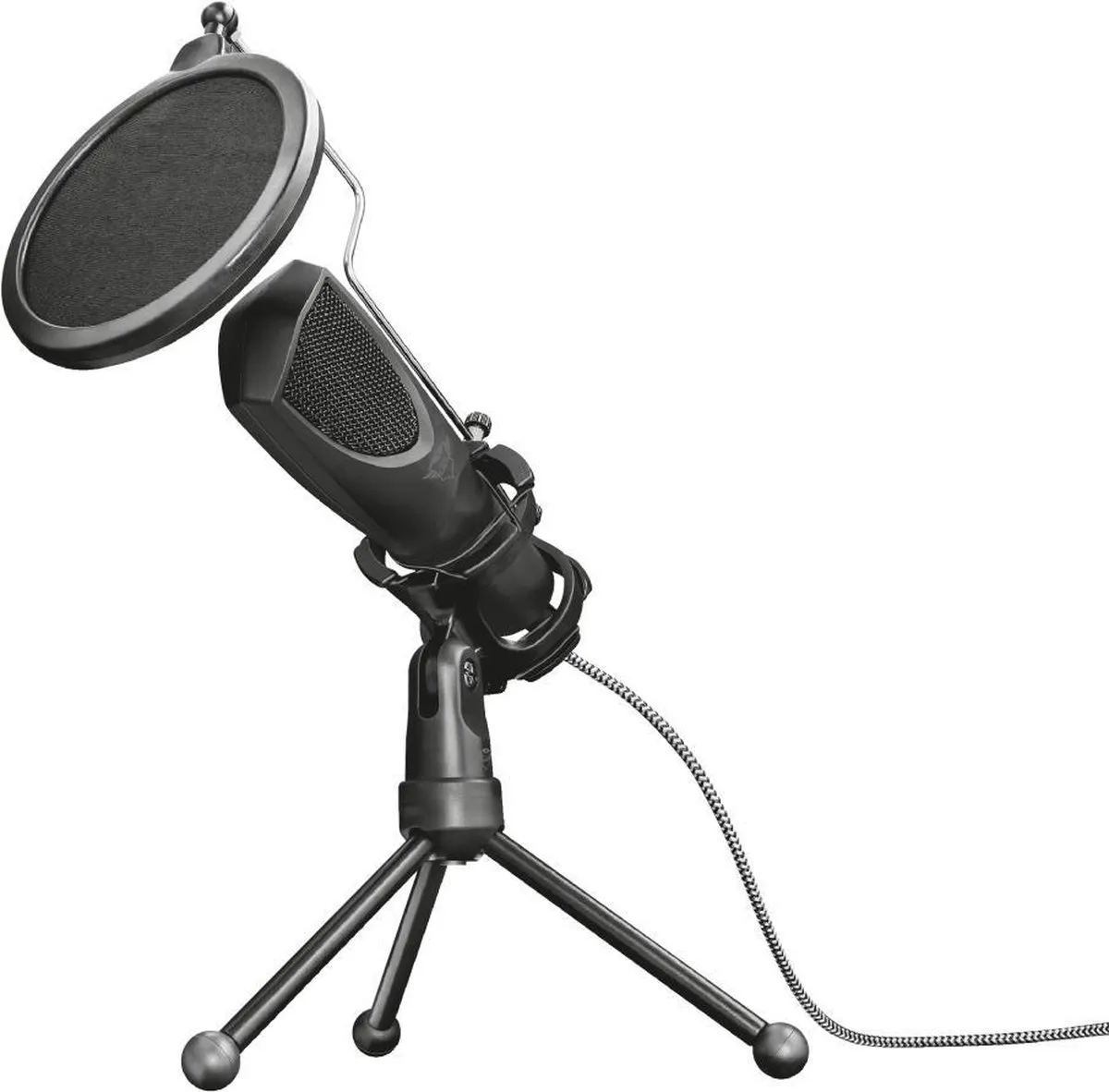 Trust GXT 232 Mantis USB Streaming Microfoon - Zwart