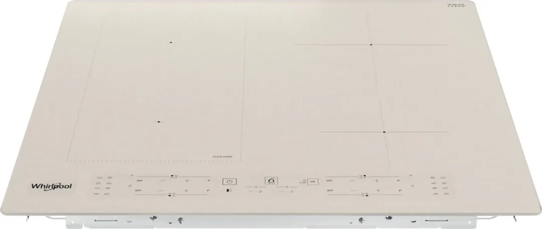 Whirlpool WLB6860NE/S Inductiekookplaat 4 Zones - Zilver