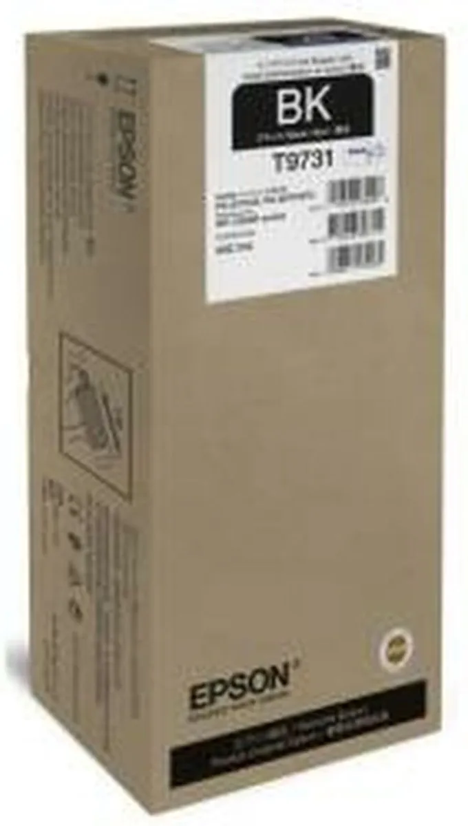 Epson WF-C869R XL Zwart Inktcartridge C13T973100 - 22.500 pagina's