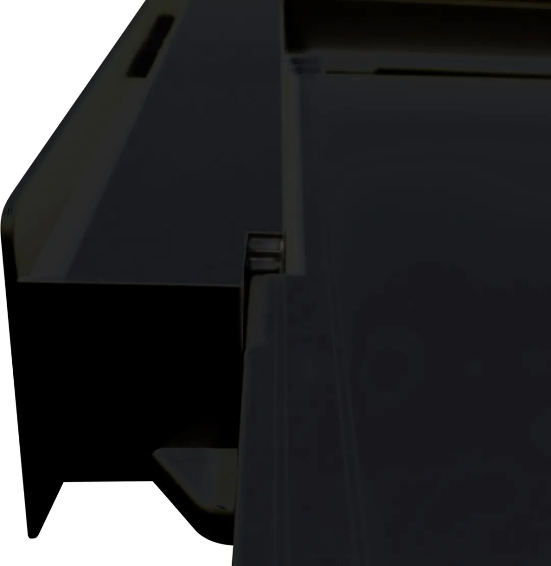 Scanpart Kunststof Tussenstuk Wasmachine/Droger Zwart - 0150120137