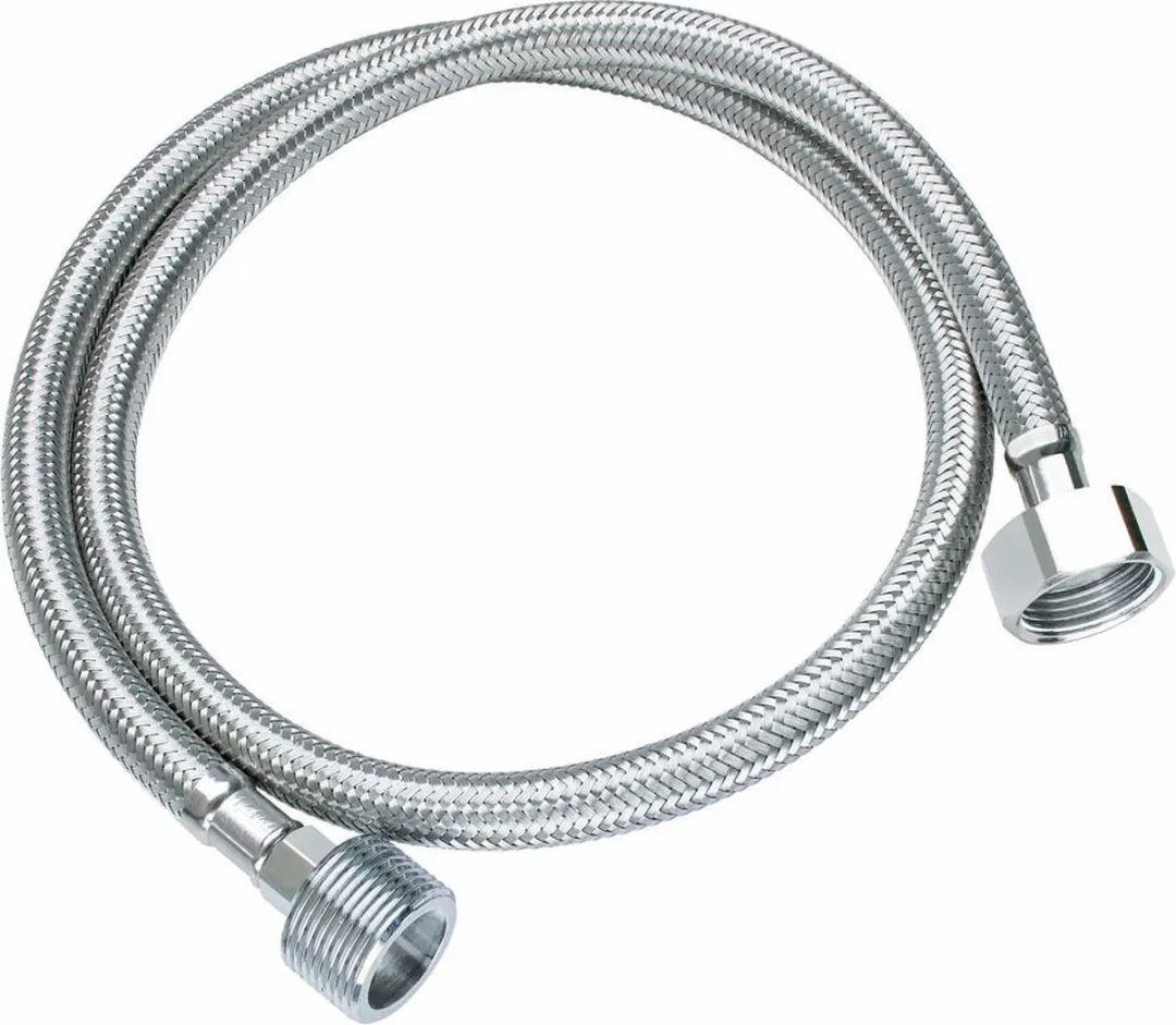 Scanpart F144 Verlengslang 2m - RVS Gevlochten - KTW/DVGW Goedgekeurd