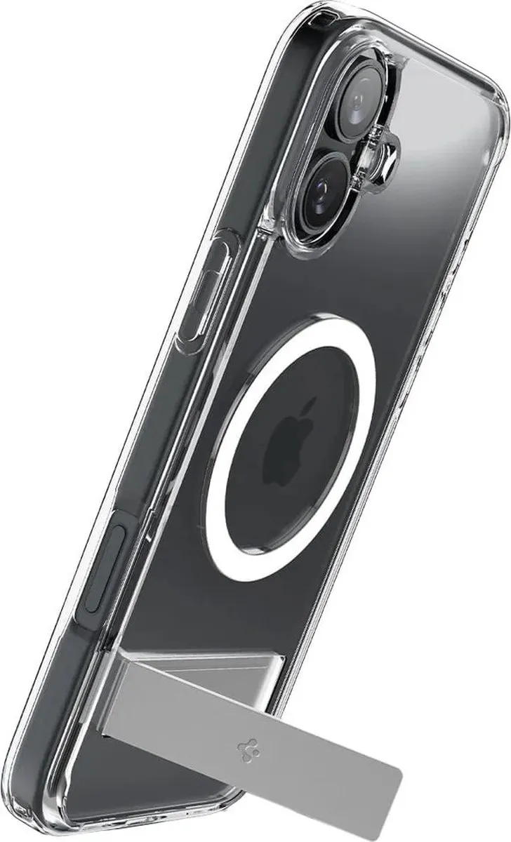 Spigen Slim Armor Essential S ACS06801 Hoesje - iPhone 16 - Transparant