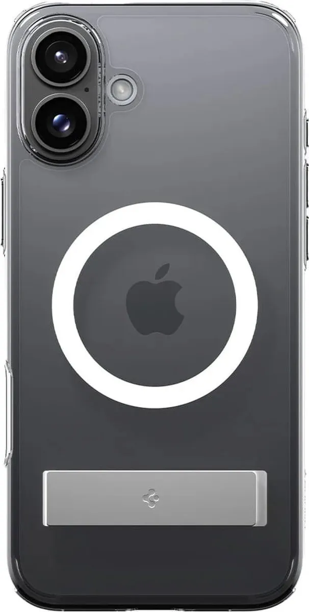 Spigen Slim Armor Essential S ACS06801 Hoesje - iPhone 16 - Transparant