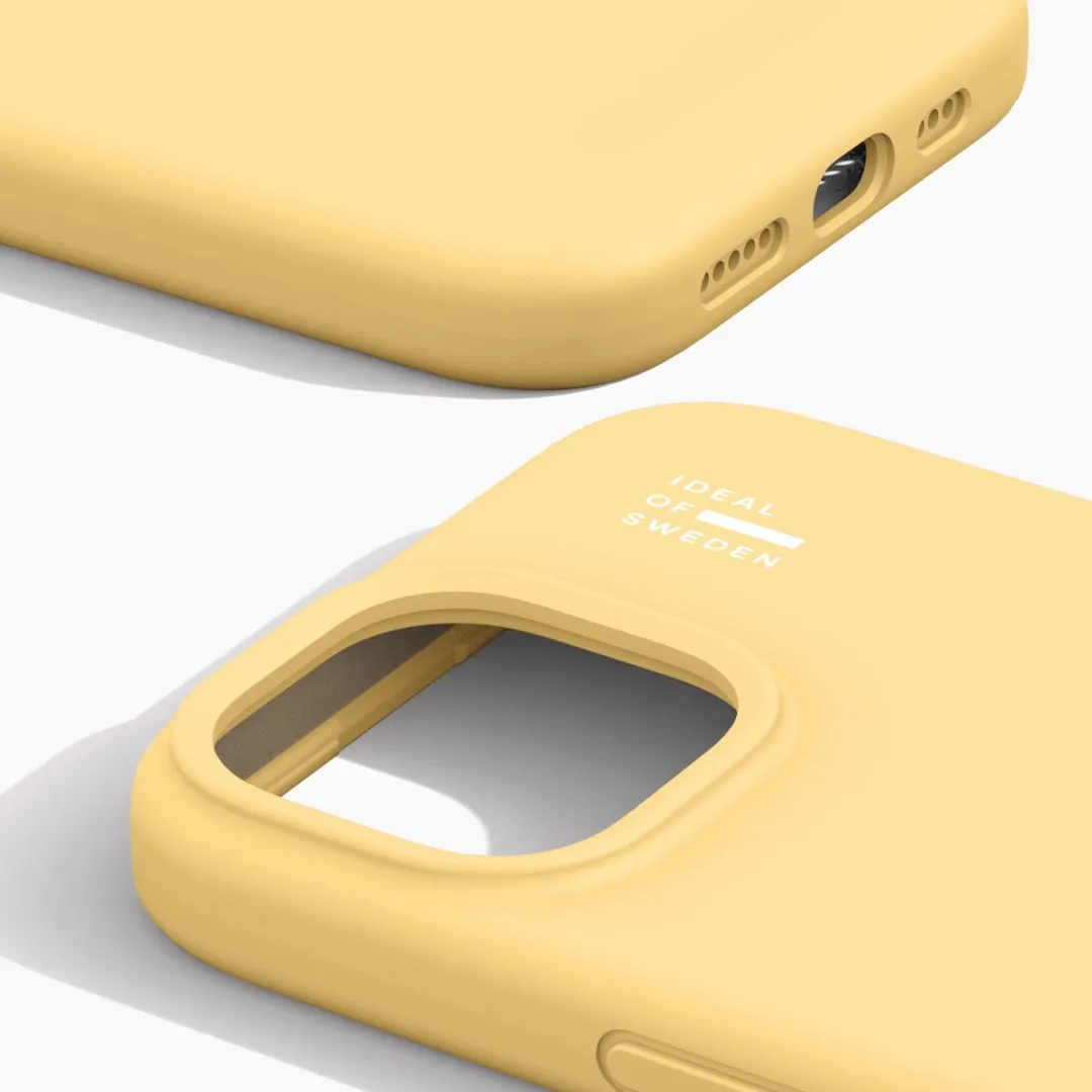 iDeal of Sweden iPhone 13/14/15/16e Silicone Hoesje - Geel