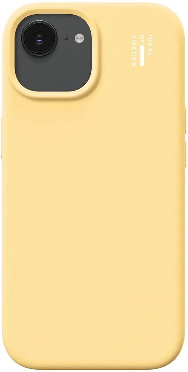 iDeal of Sweden iPhone 13/14/15/16e Silicone Hoesje - Geel
