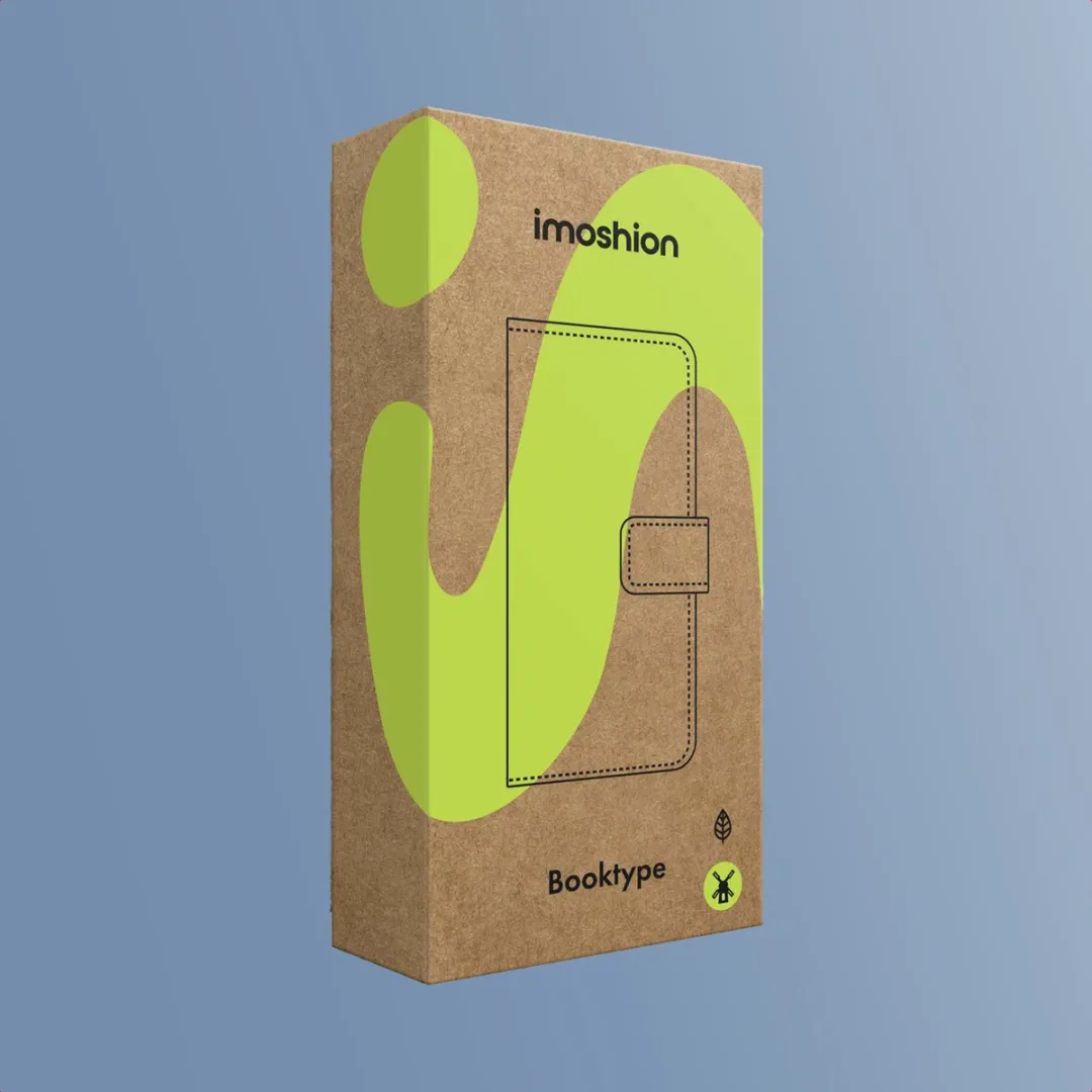 Imoshion iPhone 14 Hoesje 2-in-1 Bookcase - Bruin