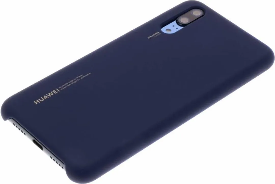 Huawei P20 Silicon Hoesje - Blauw