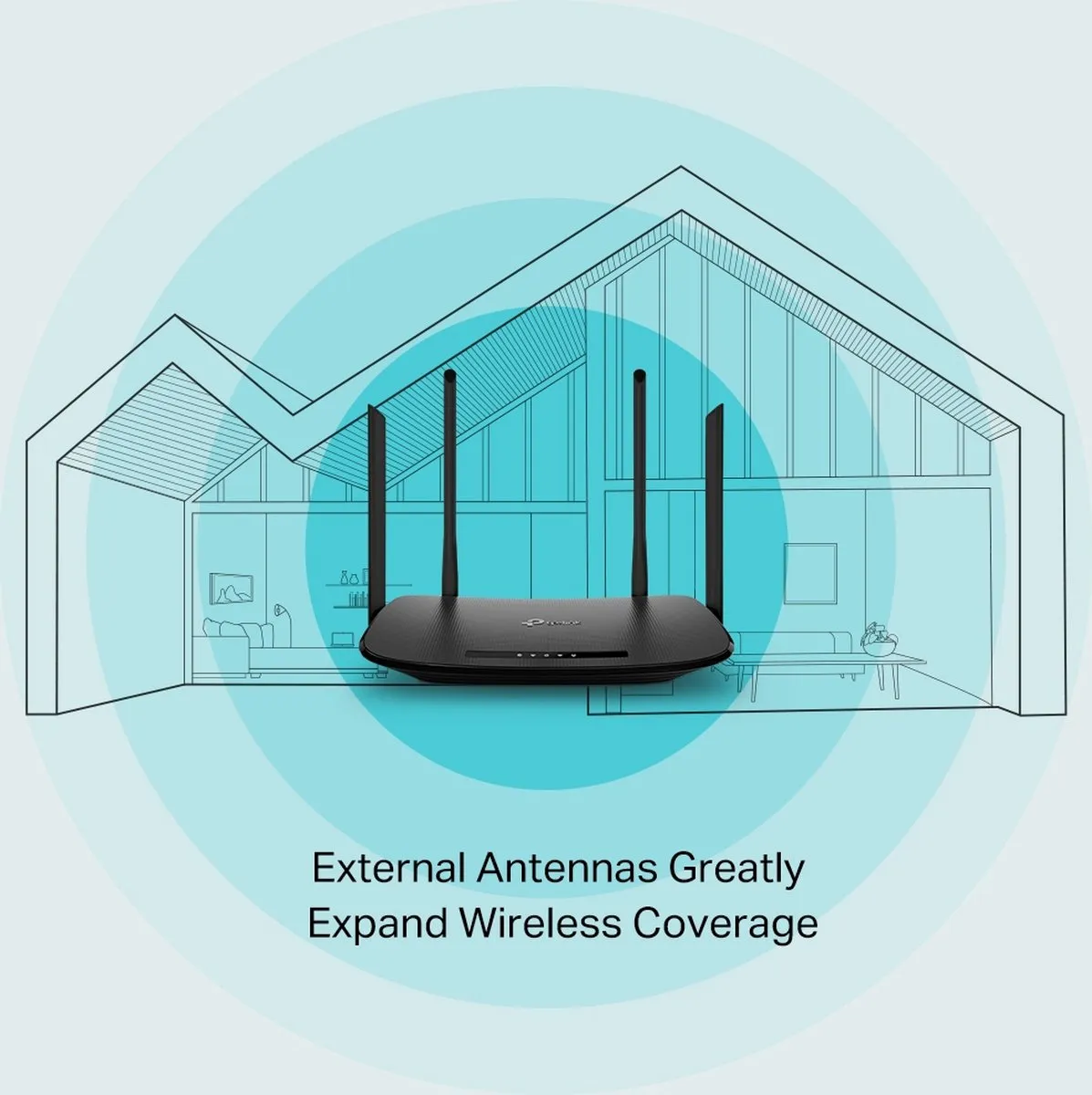 TP-Link Archer VR300 Draadloze Router AC1200