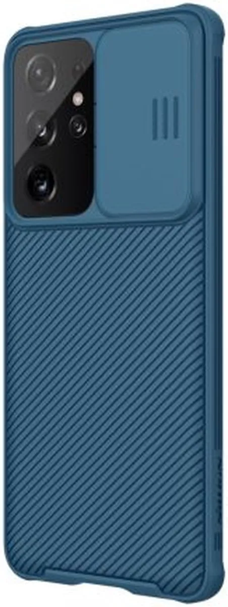 Nillkin CamShield Samsung Galaxy S21 Ultra Hoesje - Blauw