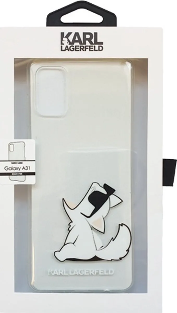 Karl Lagerfeld KLHCA31CFNRC Choupette Fun Hardcase - Transparant