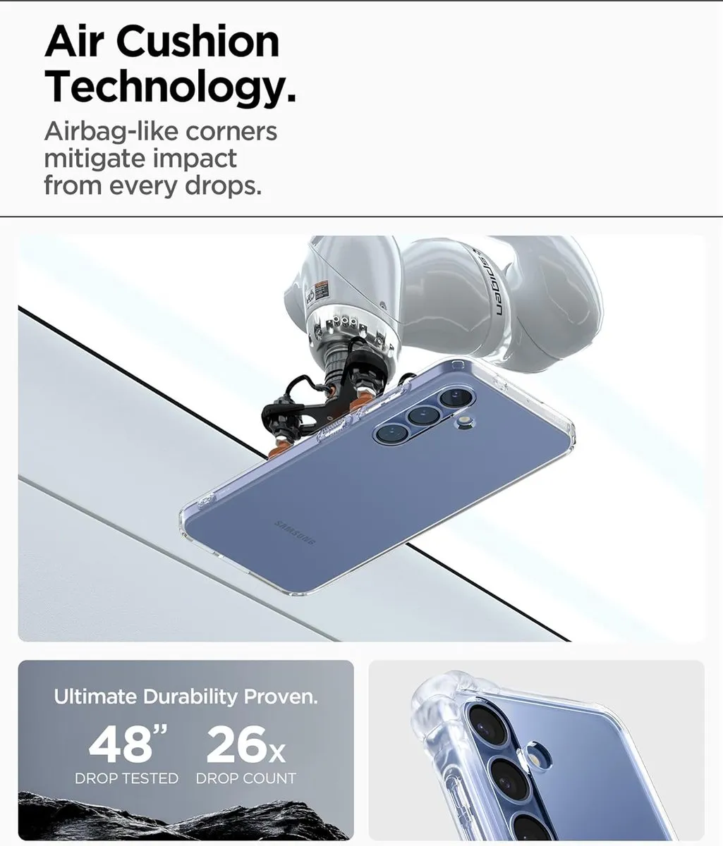 Spigen Galaxy S25 Back Cover Hoesje - Transparant