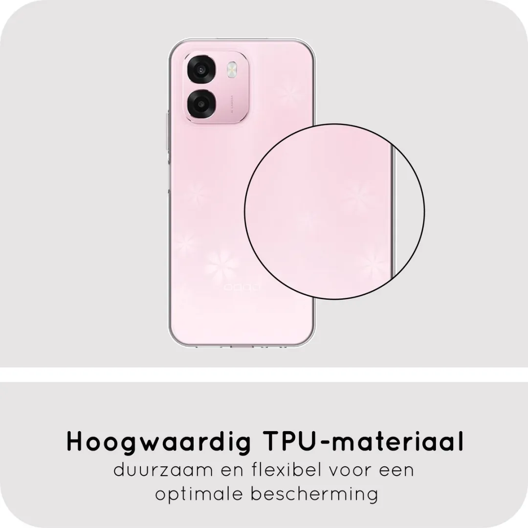 Just in Case Oppo A6/A6s Siliconen Hoesje - Transparant