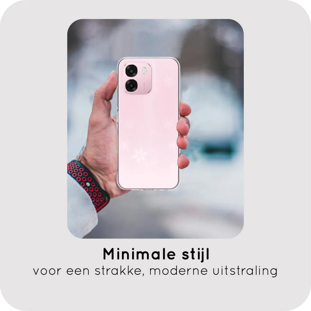 Just in Case Oppo A6/A6s Siliconen Hoesje - Transparant - afbeelding 6 van 6