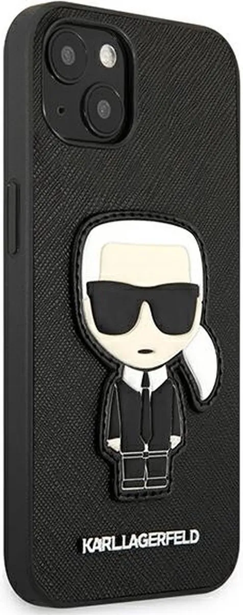 Karl Lagerfeld KLHCP13SOKPK iPhone 13 mini Hoesje - Zwart