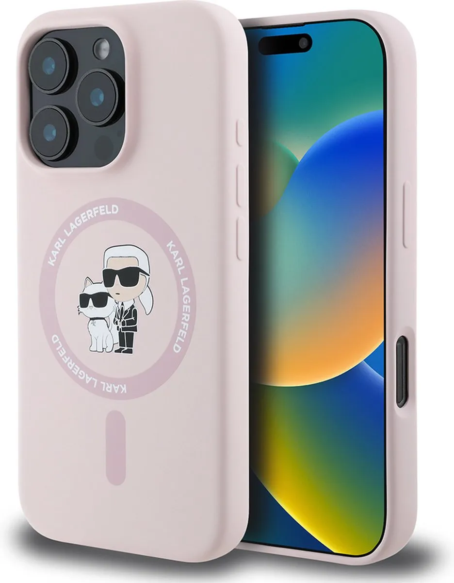 Karl Lagerfeld Backcase Hoesje iPhone 16 Pro Max