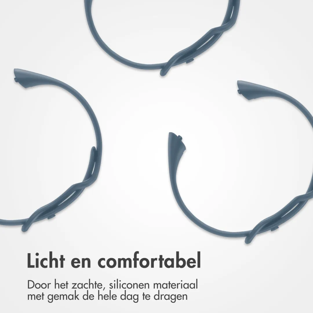 Imoshion Siliconen Bandje Fitbit Charge 5/6 - Blauw