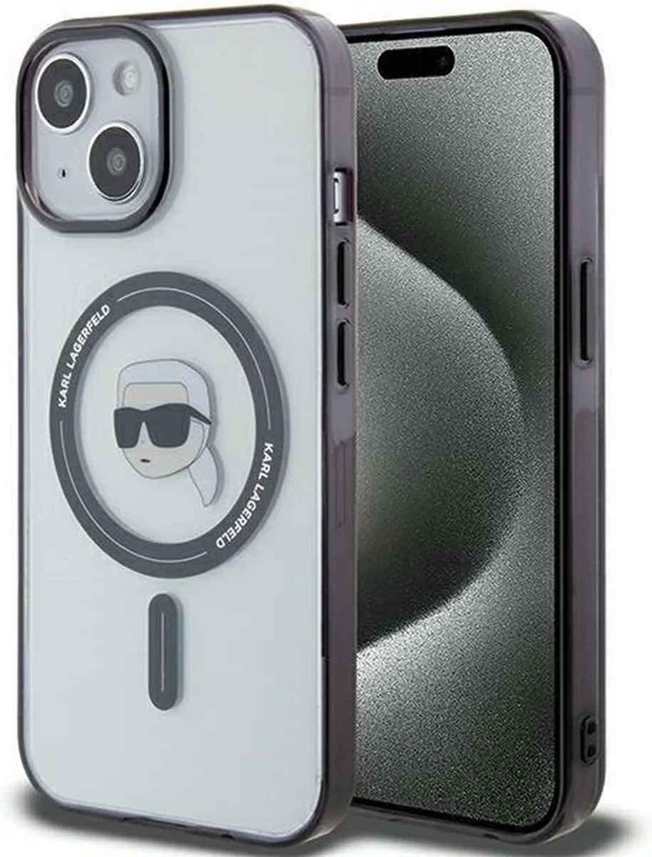 Karl Lagerfeld KLHMP15MHKHNOTK iPhone 15 Plus Hardcase