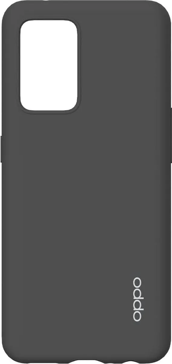 OPPO Find X5 Lite Siliconen Hoesje - Zwart - afbeelding 2 van 3