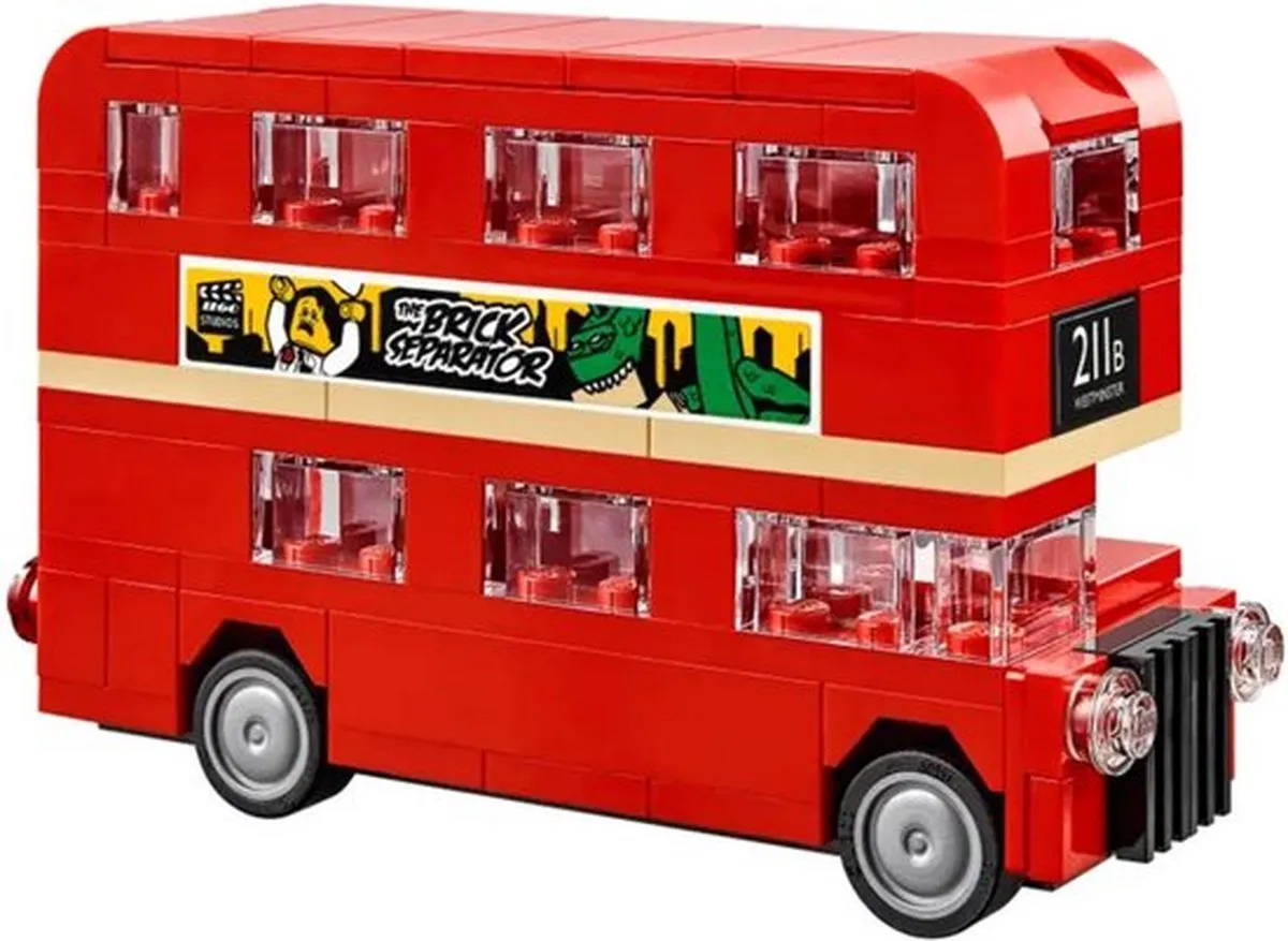 LEGO Creator 40220 Londense Bus - 118 Stukken - Rood