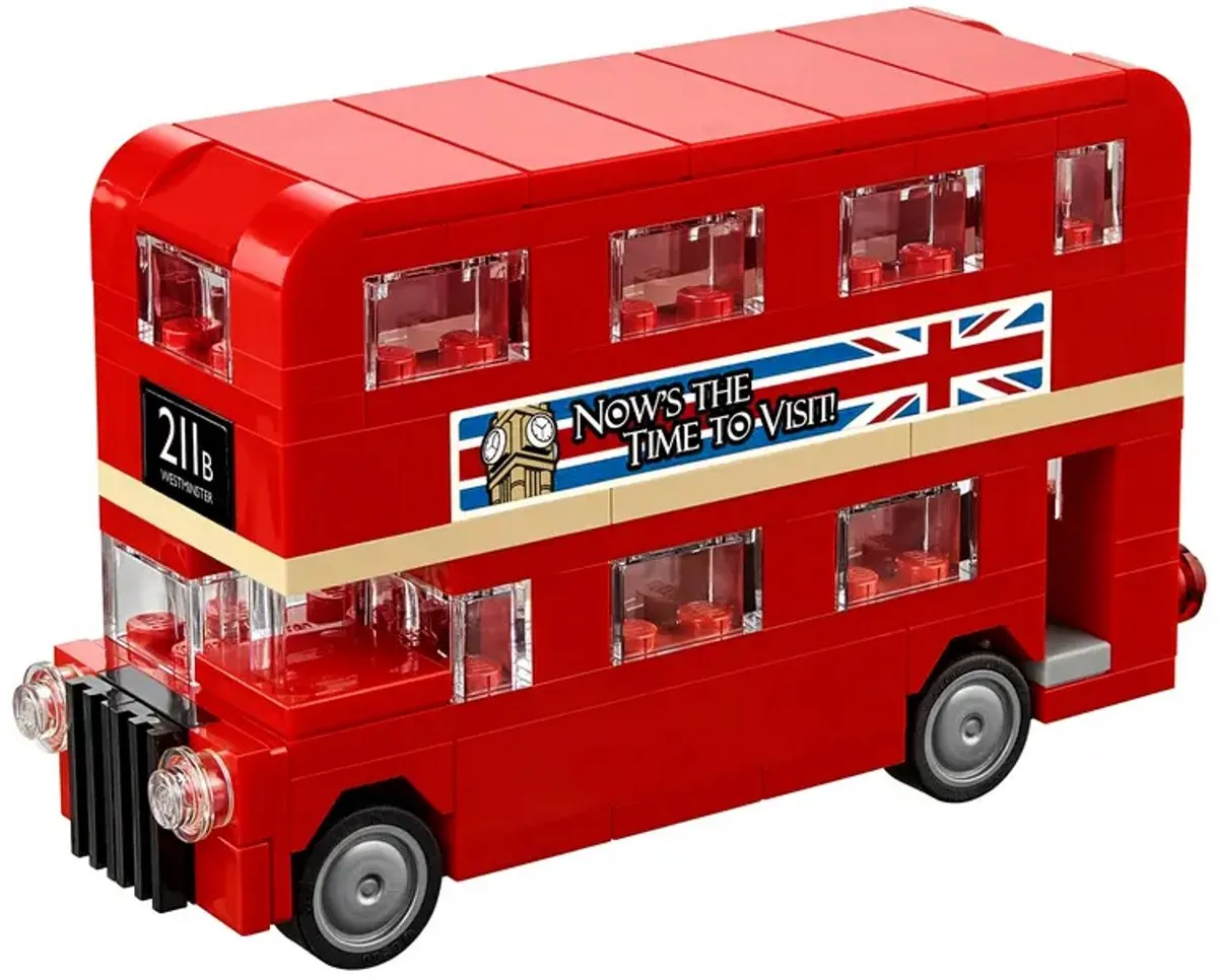 LEGO Creator 40220 Londense Bus - 118 Stukken - Rood