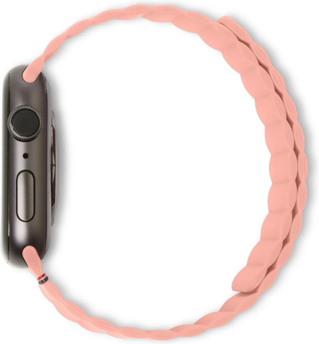 Decoded Siliconen Bandje Apple Watch 42/44/45/49mm - Peach Pearl - afbeelding 2 van 5