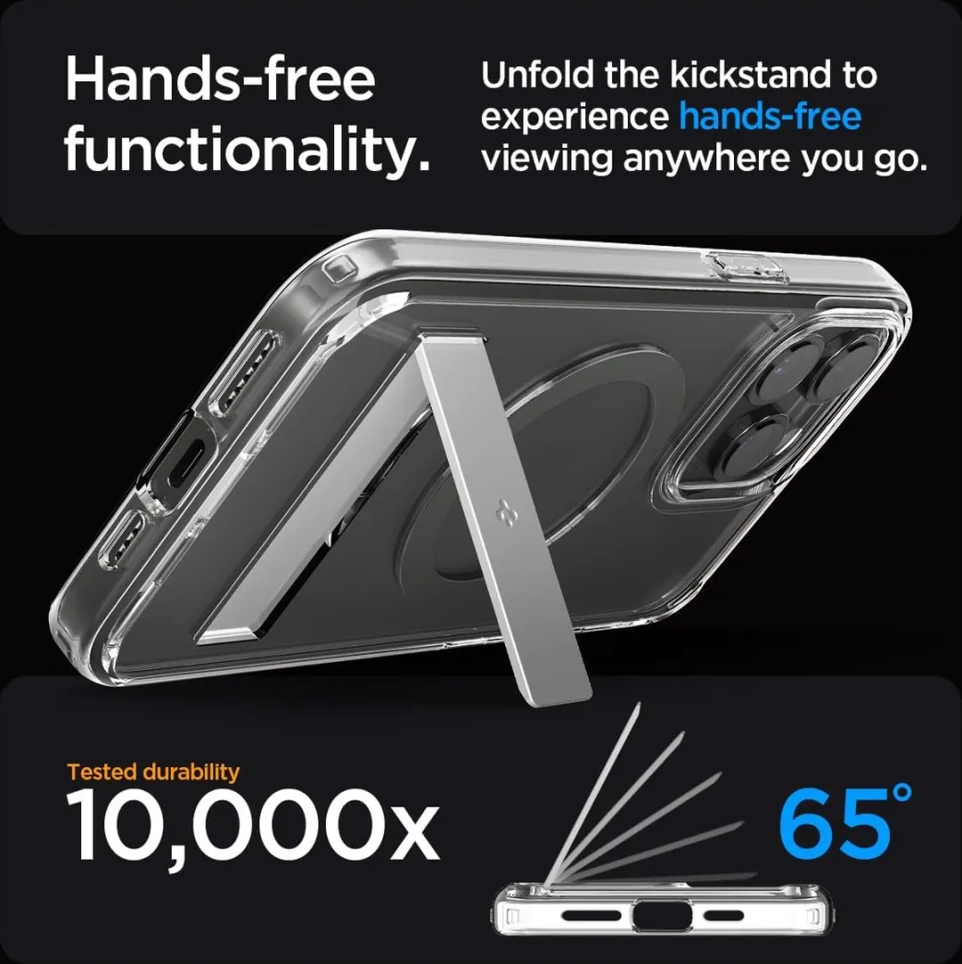 Spigen Apple iPhone 15 Pro Max Ultra Hybrid S Hoesje - Grijs