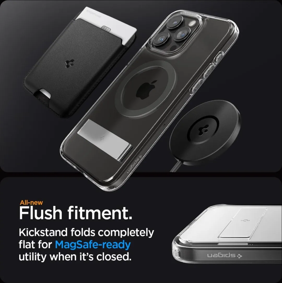 Spigen Apple iPhone 15 Pro Max Ultra Hybrid S Hoesje - Grijs